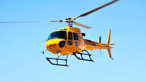 امداد هوایی برای نجات جان زن باردار به سروآباد رفت