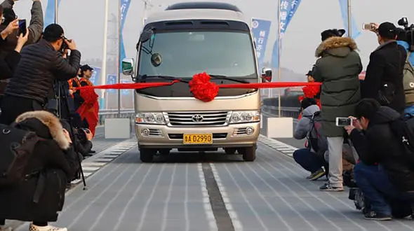 بخشی از بزرگراه خورشیدی چین به سرقت رفت! 