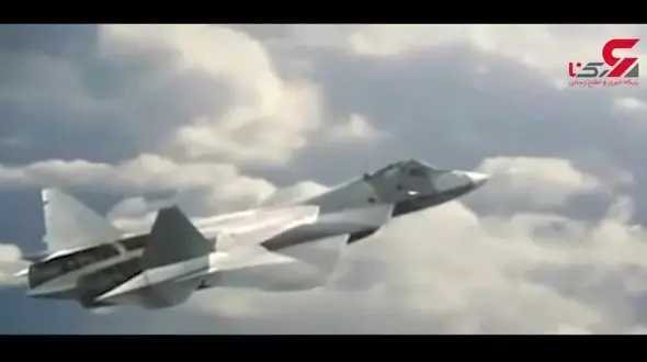 خودنمایی پکفا پیشرفته ترین جنگنده روسیه در آسمان + فیلم