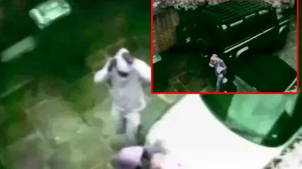 2 مرد قصد دزدی از یک زن را داشتند که ناگهان... + عکس