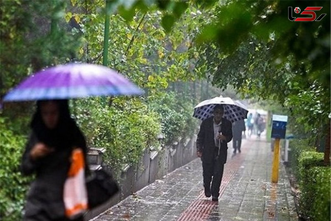بارش پراکنده باران در پایتخت/ پدیده گرد و غبار در غرب و جنوب کشور