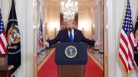 فیلم از ادعای جدید ترامپ / ایران مذاکره کنندگان ماهری دارد!