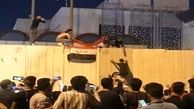 بازداشت عامل آتش زدن کنسولگری ایران در نجف + فیلم