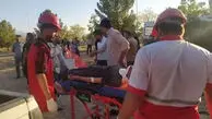 15 مصدوم در واژگونی کامیونت ایسوزو در کرمان