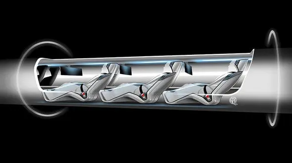 حرکت با سرعت 325 کیلومتر در ساعت در کپسول + فیلم