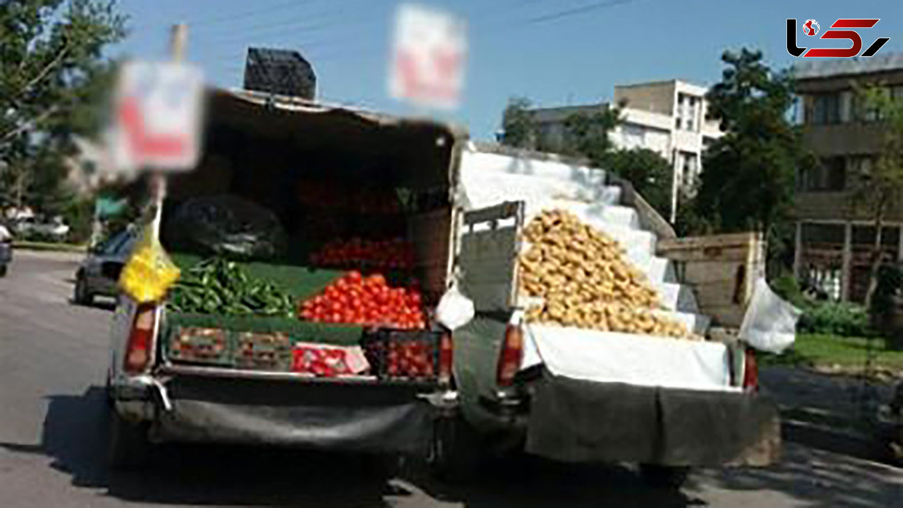 رصد وانت بارهای میوه فروش و سد معبرکننده در تبریز