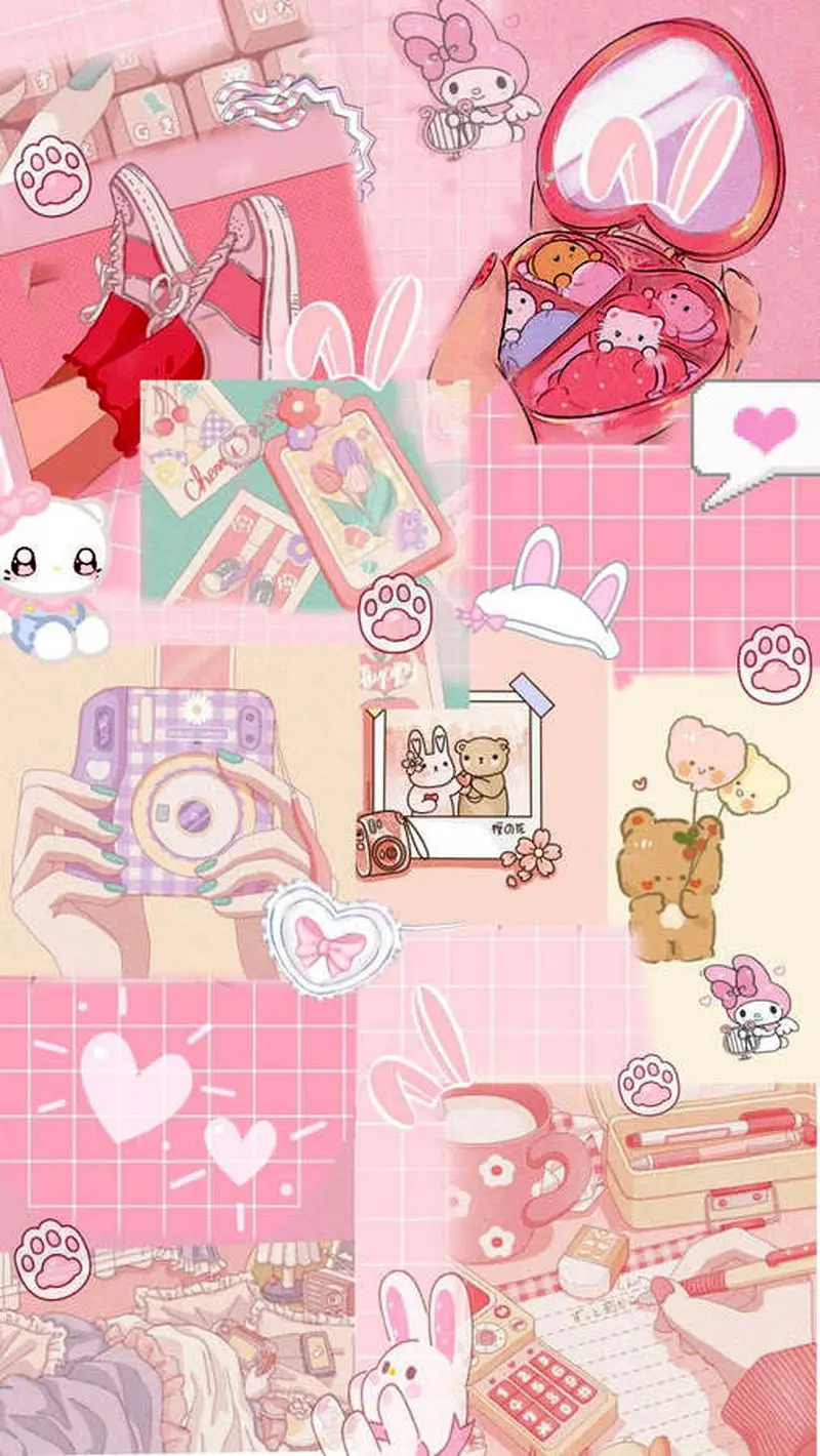 بک گراند صورتی