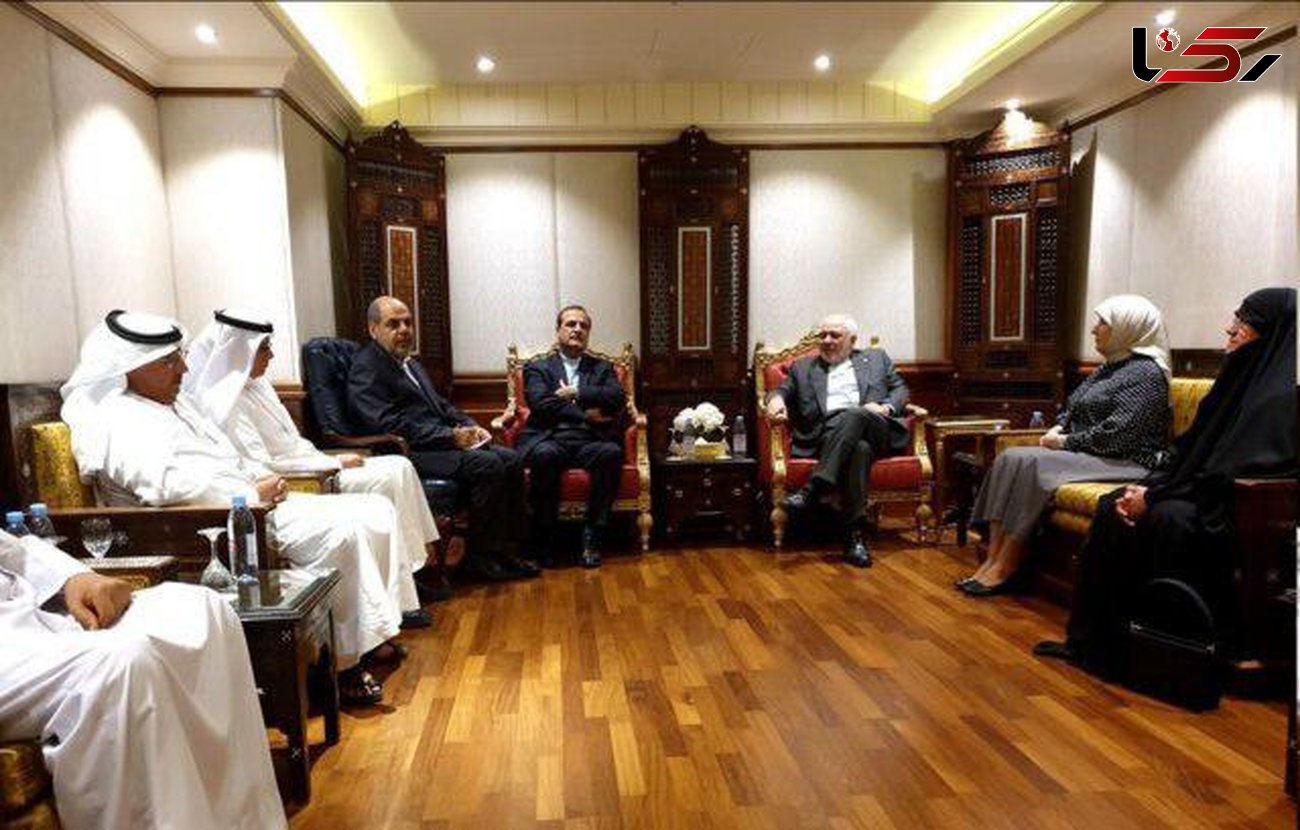 رایزنی ظریف با اعضای انجمن دوستی ایران و کویت