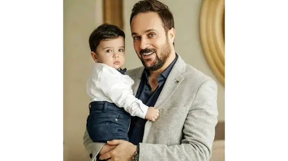 موهای ریخته ارسطو غوغا کرد ! + جدیدترین عکس احمد مهران فر و همسر جذابش !