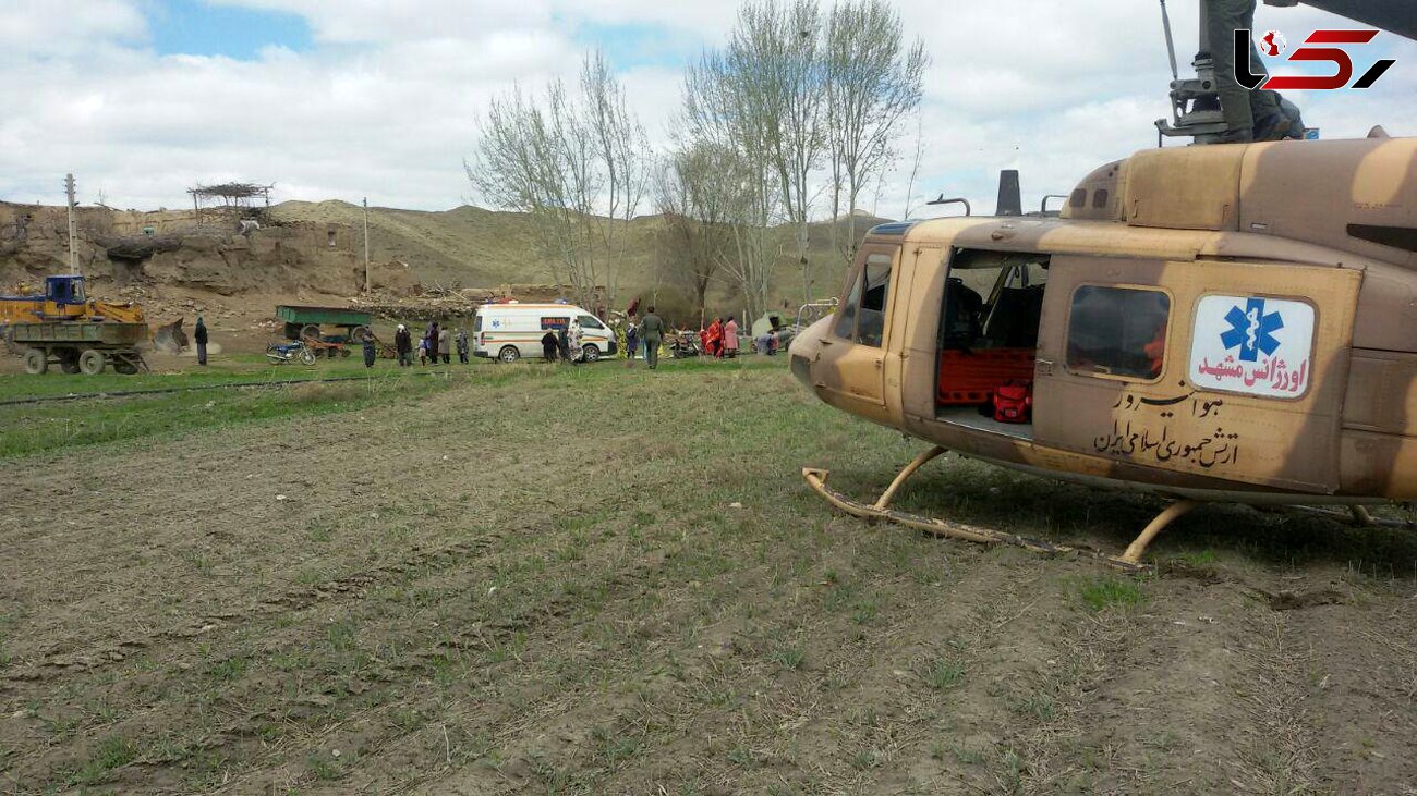 اعزام هلیکوپترهای هوانیروز به مناطق زلزله زده مشهد + عکس 