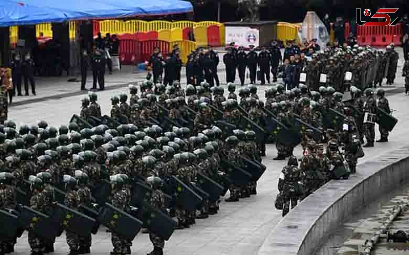 سلاح عجیب پلیس چین + عکس