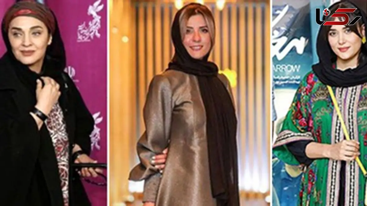 عکس/ نگاهی به بازیگران ایرانی که علاقه زیادی به پوشیدن لباس های تکراری دارند/ پریناز ایزدیار، سارا بهرامی، طناز طباطبایی و...