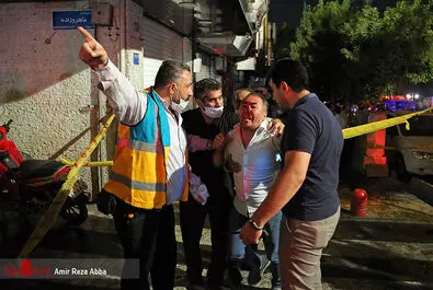 آتش‌سوزی و انفجار در کلینیک درمانی سینا اطهر