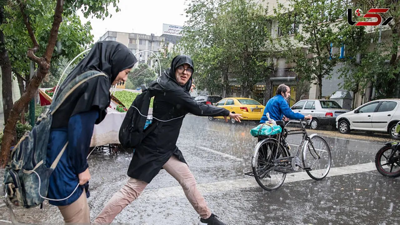 وضعیت آب و هوای تهران؛ امروز هم باران می‌بارد؟