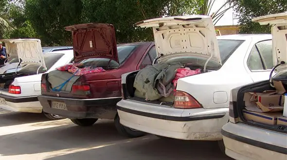 شلیک پلیس به خودروهای شوتی در ساوه