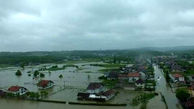 باران شدید موجب جاری شدن سیل در بوسنی و کرواسی شد