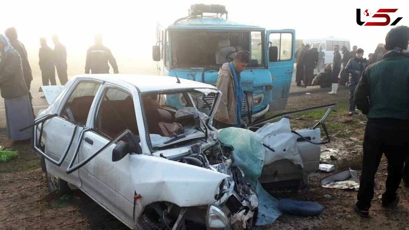 تصادف مرگبار در جاده دزفول / 3 کشته و یک مصدوم