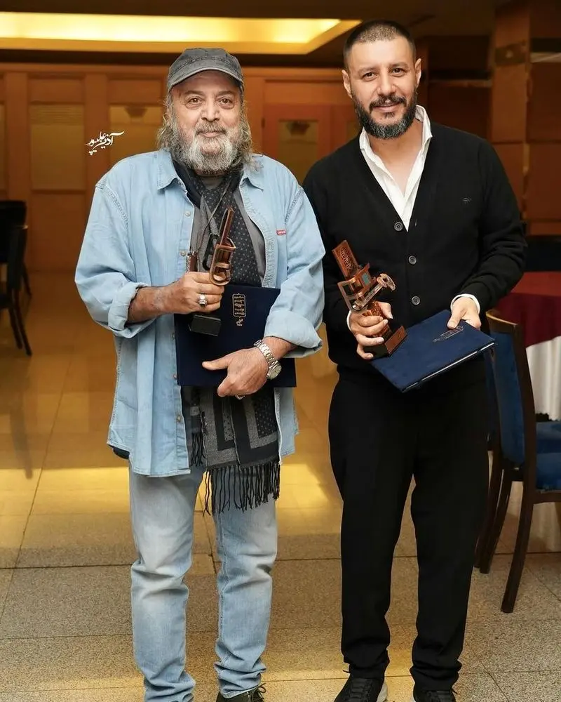 جواد عزتی و سیروس مقدم