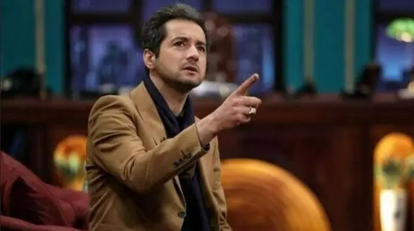 ابراز دلتنگی نجم الدین شریعتی برای یک زن وسط برنامه! +عکس