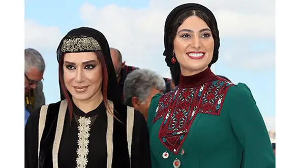 مدل لباس نسیم ادبی و سودابه بیضایی در جشنواره کن 2017 +عکس 