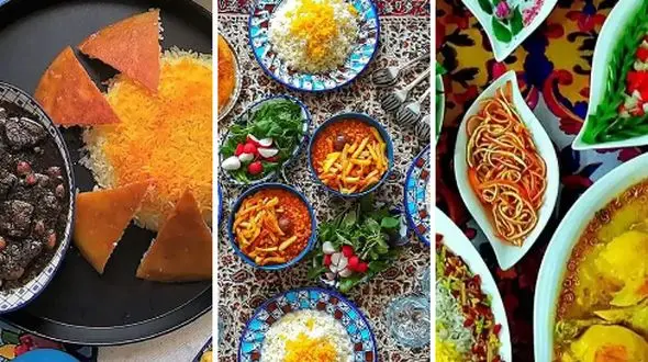 ایده‌ های جذاب سفره‌ آرایی ایرانی با استایل سنتی - فانتزی