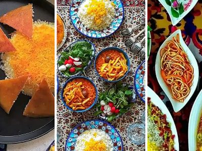ایده‌ های جذاب سفره‌ آرایی ایرانی با استایل سنتی - فانتزی