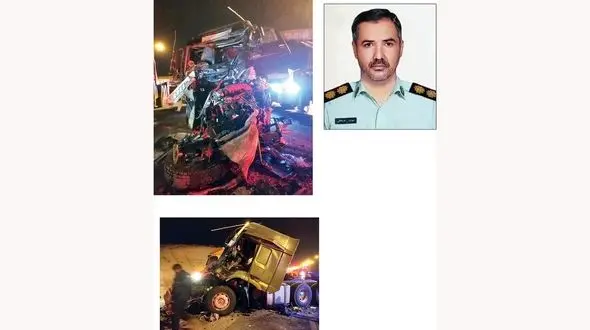 عکس و جزئیات شهید شدن افسر ارشد پلیس راه در مشهد
