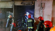 آتش‌سوزی در بازار تاریخی ارومیه