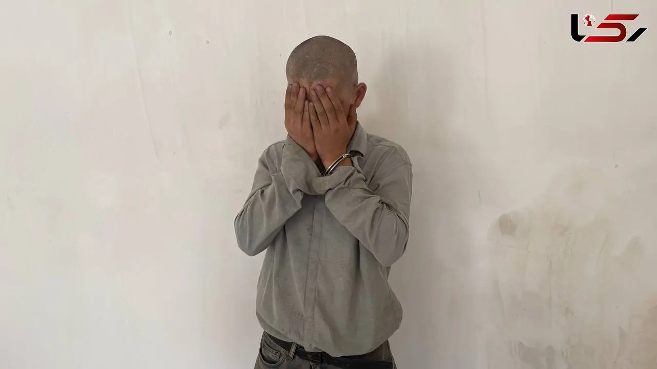 فیلم گفتگو با زورگیر چاقوکش که به زن تهرانی در آسانسور خانه شان حمله کرد /وقتی بازداشت شد کچل بود 