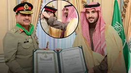 عربستان سعودی به رئیس ارتش پاکستان بالاترین نشان ملی خود را اعطا کرد