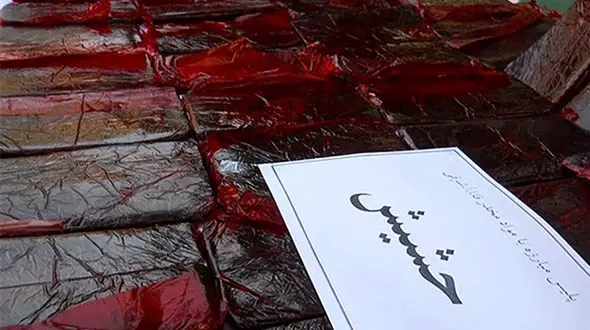 جاسازی حشیش زیر بار علوفه در نی ریز