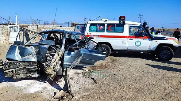 مرگ دانش آموز نیشابوری در تصادف هولناک / تصادف سرویس مدرسه و خودروی دانش آموزان در 3 روز متفاوت