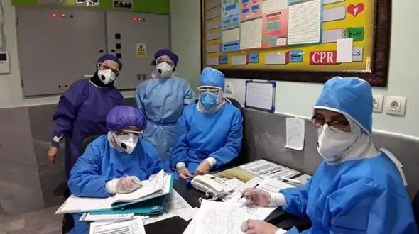 فیلم بغض و گلایه پرستار کاشانی مبتلا به کرونا 