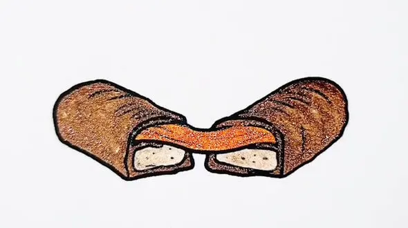 رنگ کردن تافی + فیلم