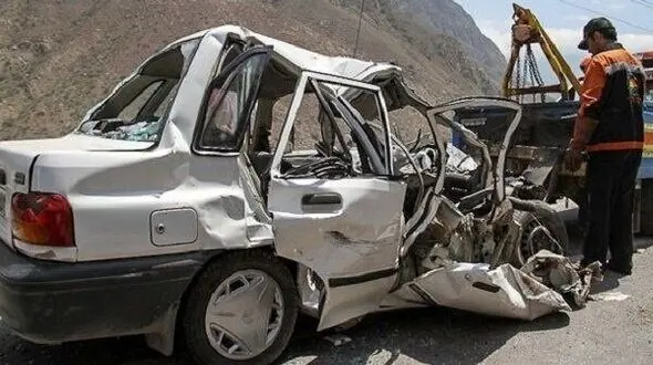 این بار عکس باورکردنی از پراید مچاله / مرگ دردناک 3 مسافر در تبریز