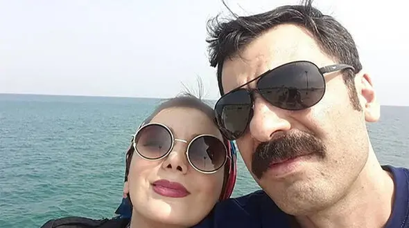 فیلم/ قصه عشق 20 سالگی رویا میرعلمی بازیگر سریال دلدادگان  و همسر سیبیلویش: من محو سیگار کشیدن همسرم شدم