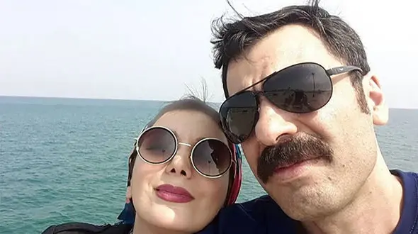فیلم/ قصه عشق 20 سالگی رویا میرعلمی بازیگر سریال دلدادگان  و همسر سیبیلویش: من محو سیگار کشیدن همسرم شدم