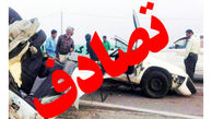 5 زخمی در تصادف هولناک پراید در خیابان حکیم نظامی اصفهان