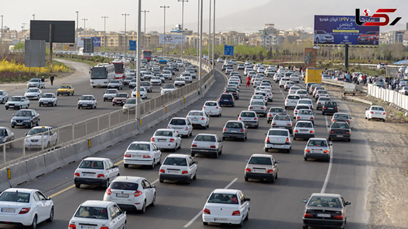 هم اکنون در کدام معابر تهران، ترافیک سنگین است؟