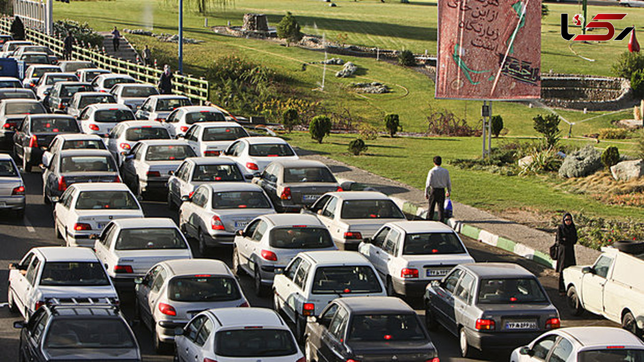 ترافیک سنگین در محور کرج-چالوس و آزاد راه کرج-قزوین