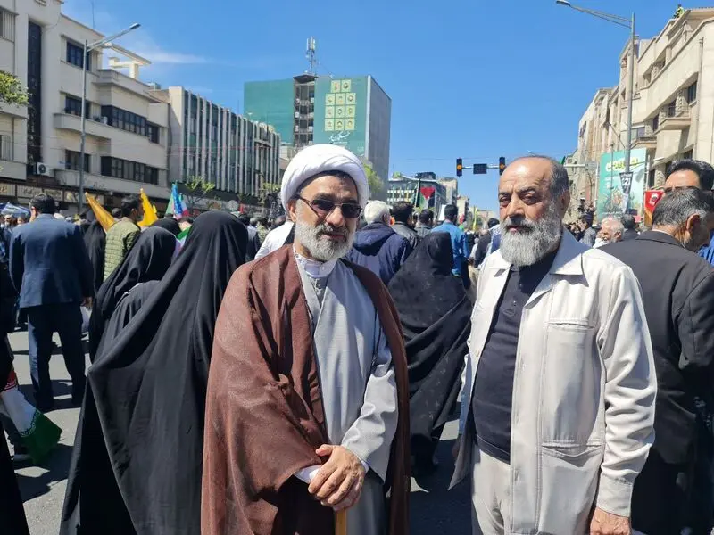 حضور مسئولان در روز جهانی قدس