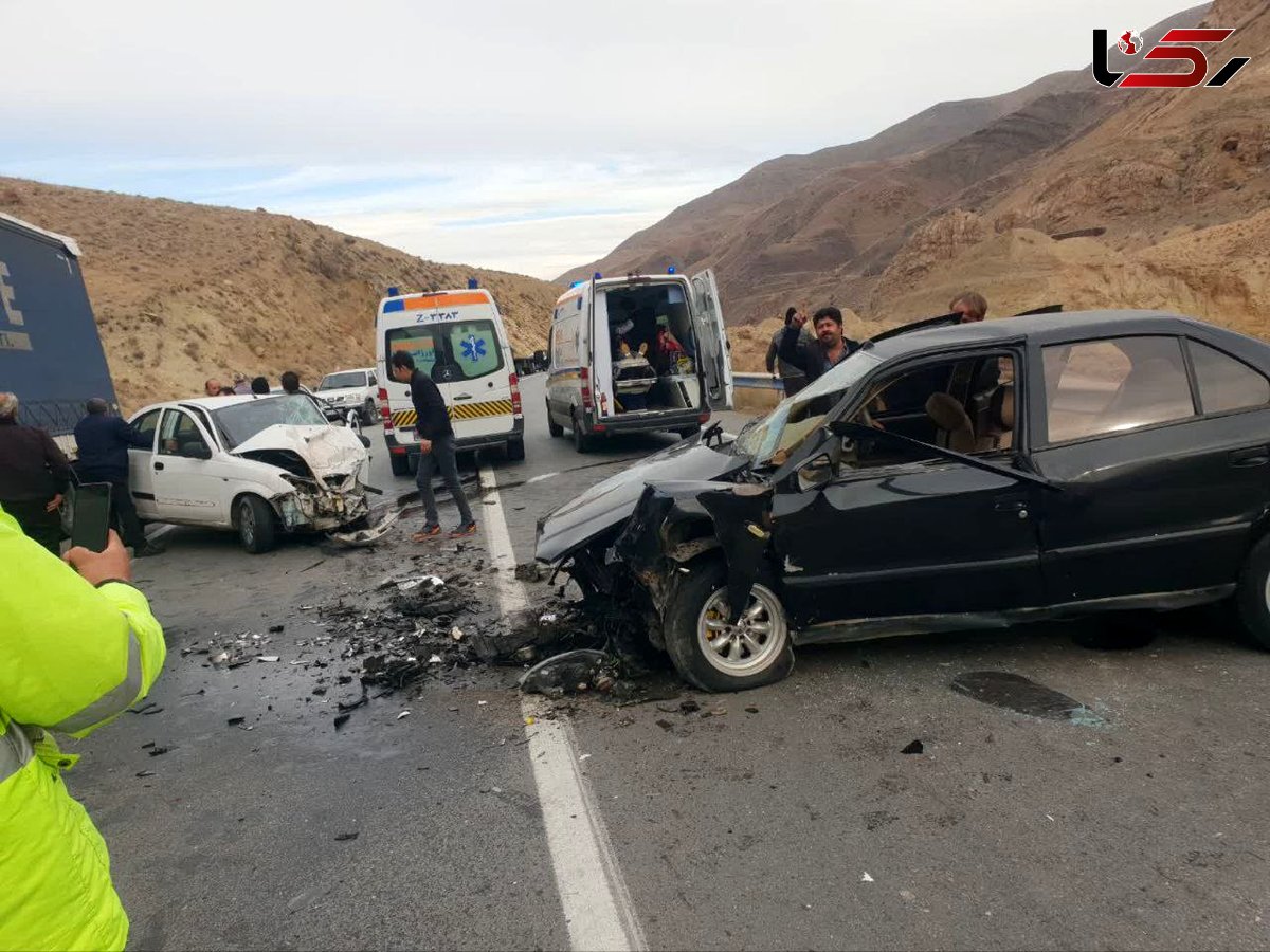 ۴ مصدوم در پی حادثه رانندگی در محور مرند جلفا