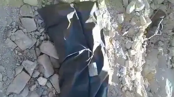 فیلم لحظه مرگ یک مرد ناشناس هنگام تخریب ملک شهرداری تهران