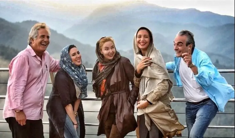 کتایون ریاحی، مجید مظفری، نیکی مظفری، لیلا بلوکات و همایون ارشادی