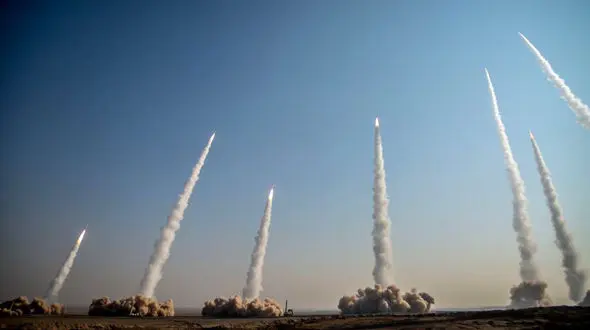 احتمال پرتاب موشک های بالستیک سپاه پاسداران