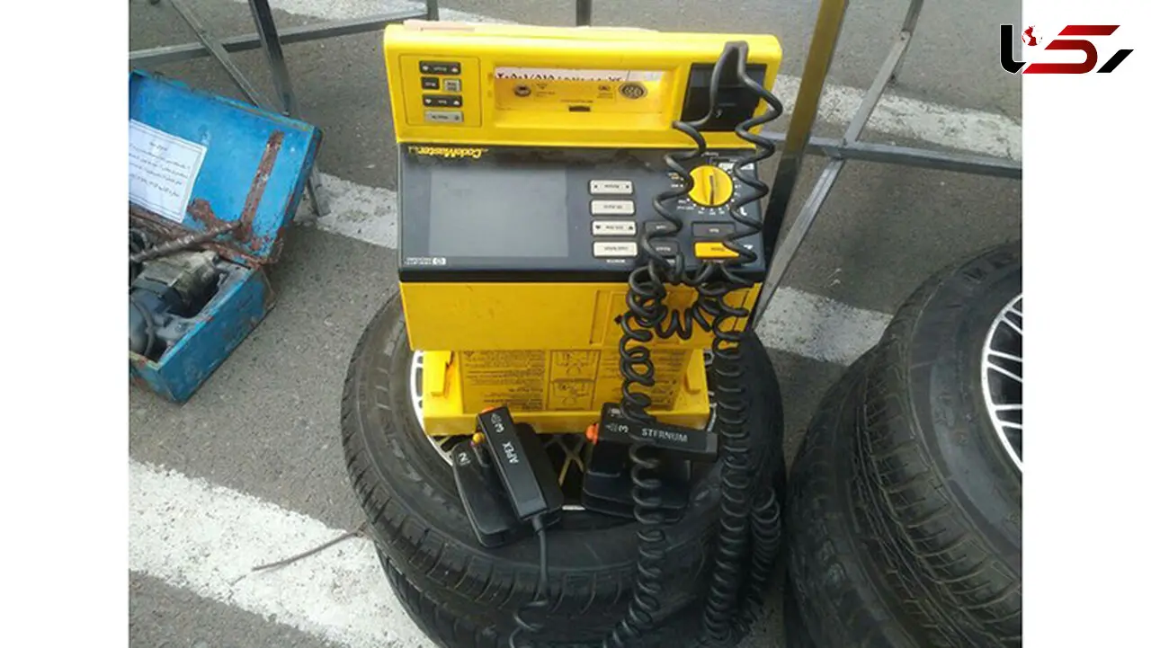 دستگیری دزد  دستگاه شوک از درمانگاه 
