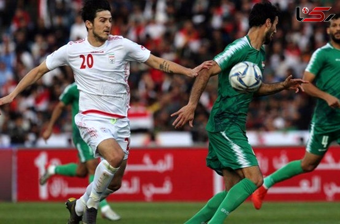 خبرنگار عراقی: تیم ملّی فوتبال ایران را «شانسی» بردیم