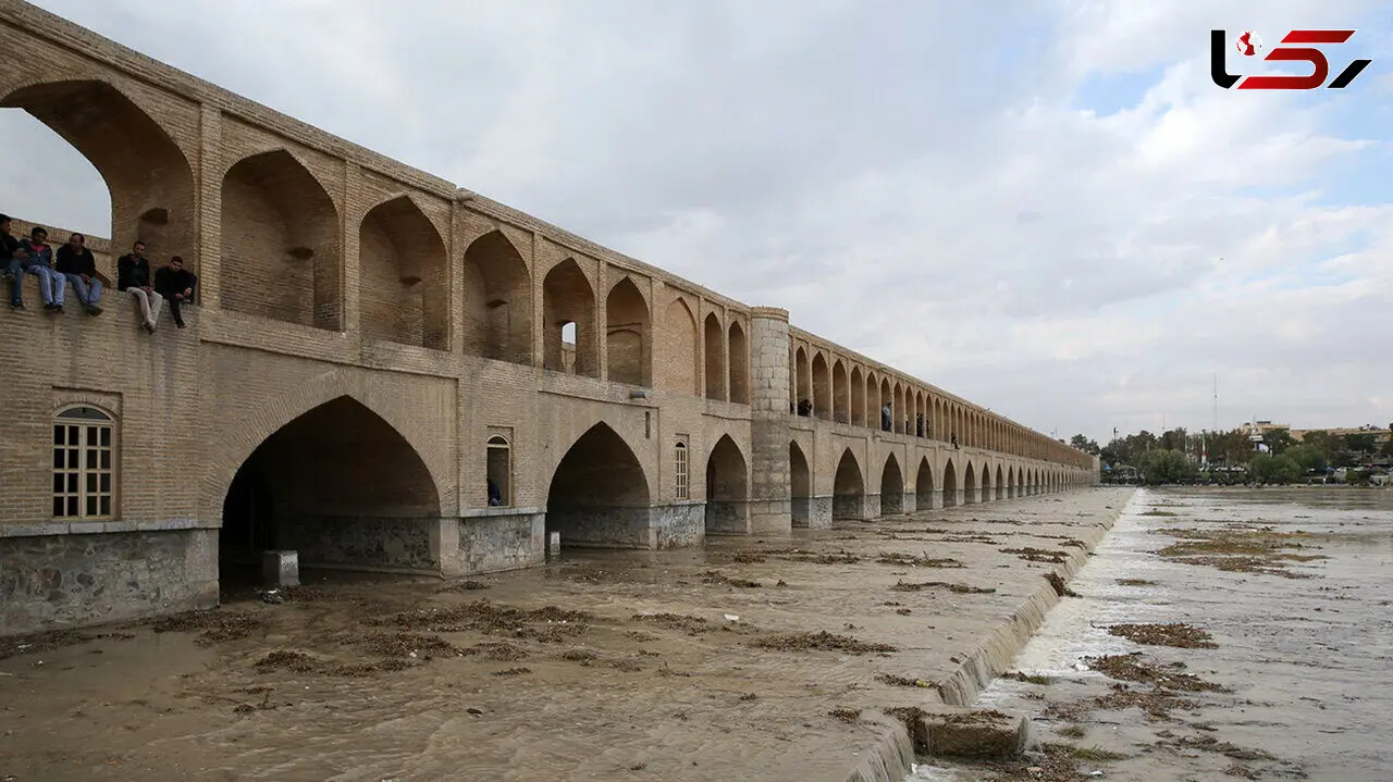 زاینده رود جان دوباره گرفت + فیلم 