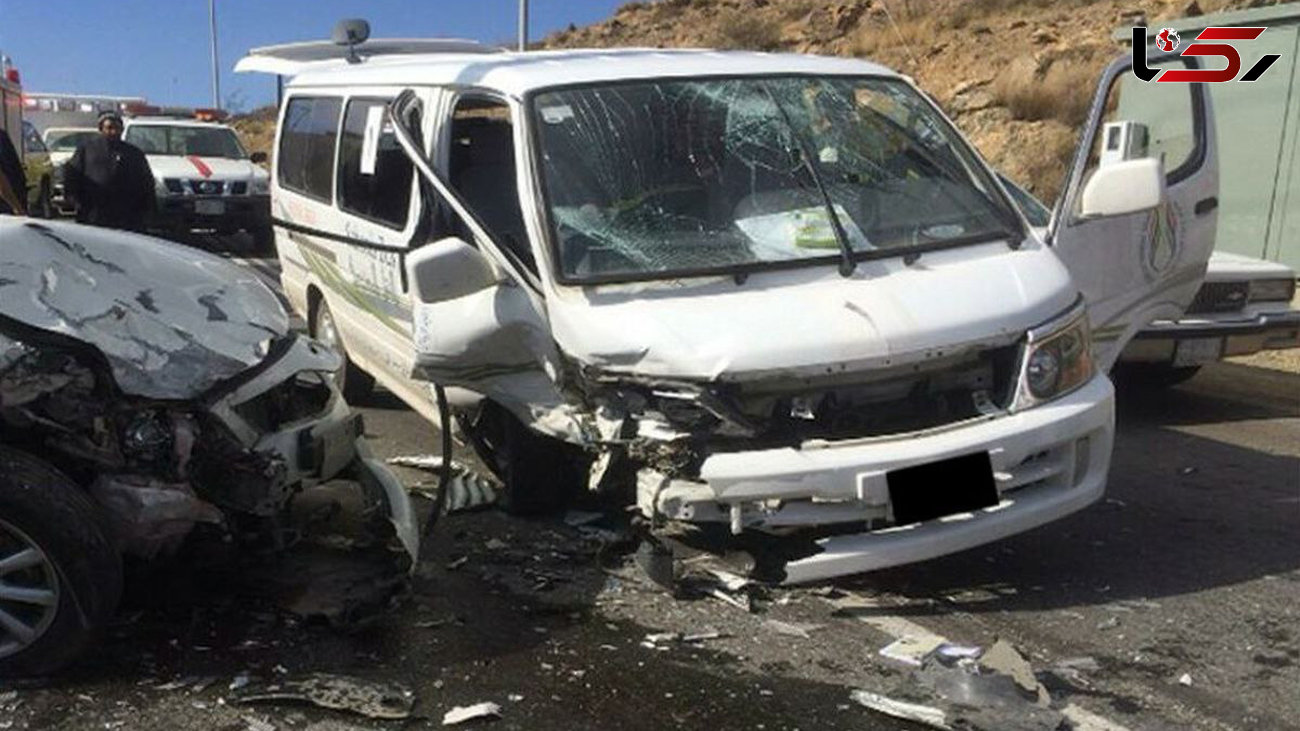 فوری / 10 کشته در تصادف ون زائران ایرانی در بصره  / 3 تن هم زخمی شدند + عکس