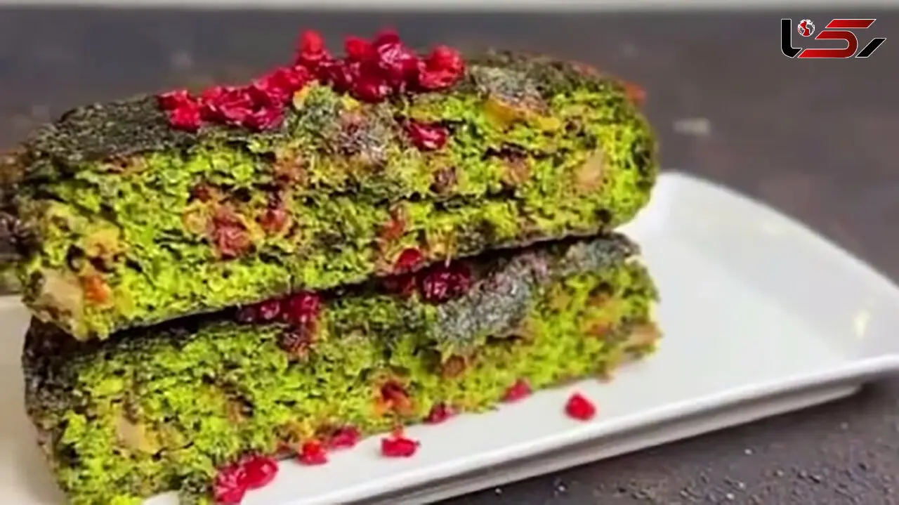 چطور یه کوکو سبزی ترد و پفکی درست کنیم؟ + فیلم